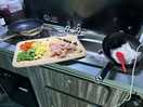 Cooking in the van