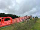 Slip and slide on site for extra cost