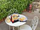 Lunch in the garden