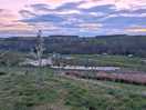 The site viewed from the barn at the top of the hill