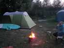 Fire pit. poplar site
