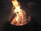 Our nightly fire