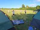 The camping field