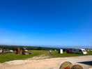 The view of the sea from the main entrance was lovely.