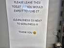 Weird after dirtiness of the place