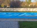 Outside pool but closed as out of season