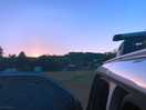 Sun setting