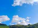 Beautiful blue sky