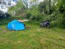 Basic tent pitch.