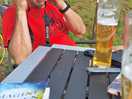 Great pint from 'out of the blue free house' here