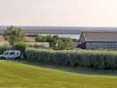 Sloping grass pitches
