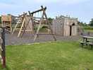 Even a large play area for the kids