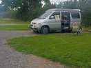Great hard standing area for camper vans