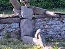 Amazing stone man.
