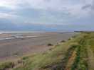 The beach next door