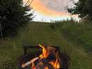 Fire at camp