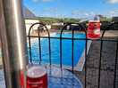 View from outside clubhouse & pool