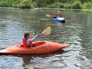 Kayaking on the lake