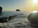 An evening at trebarwith strand