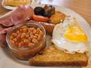 Breakfast purchased from the bar lovely and tasty