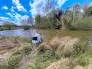 Great little fishing pond and boat if you fancy