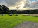 The view looking over the pitches