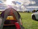 Nice view from the grass pitch tent area.