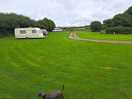 View from the front of our campervan