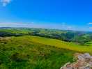Spectacular views from top of mountain
