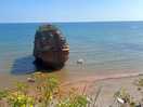 Private beach