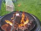 Our firepit so nice