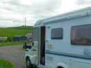 Our van on site.