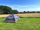 Wide views over the surrounding fields - all the way to the horizon