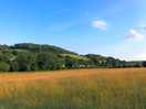 View from field above the campsite
