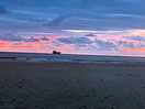 Night sky on the beach and it got better 😊