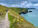 Views along the coastal path walk