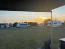 Sunset from our awning