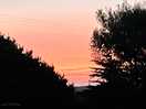 Sunset over the campsite!
