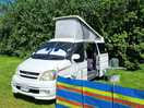 Our set up for the night, big pitches