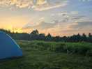 Sunset at the campsite