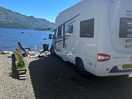 Our van & view of loch lomond