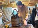 End of the day basketry workshop