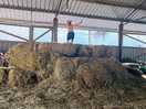 Hay barn play area