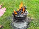 Fire pit ready
