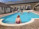 Pool was nice, but cold