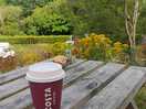 Chilled morning coffee at the pod
