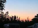 Sunset from the campsite