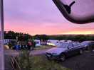 Incredible sunset from our pitch
