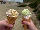 Ice creams at porthtowan form moomaid