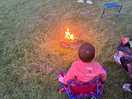 Youngest man’s first camp fire